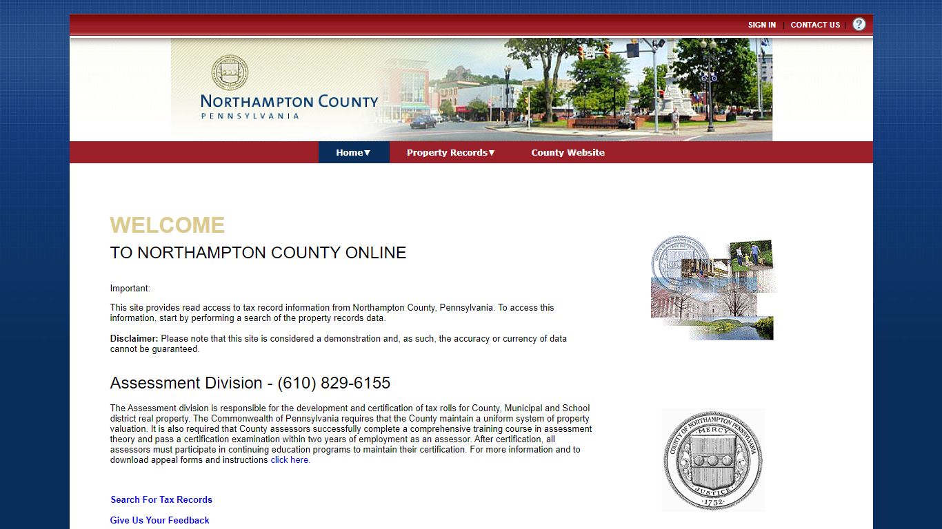 WELCOME TO NORTHAMPTON COUNTY ONLINE - ncpub.org